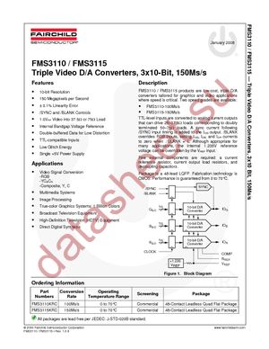 FMS3110KRC datasheet  